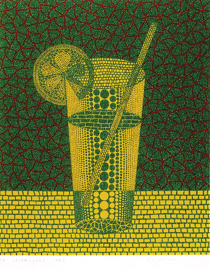 草間 彌生 - レモンスカッシュ(2) - AMM作品詳細