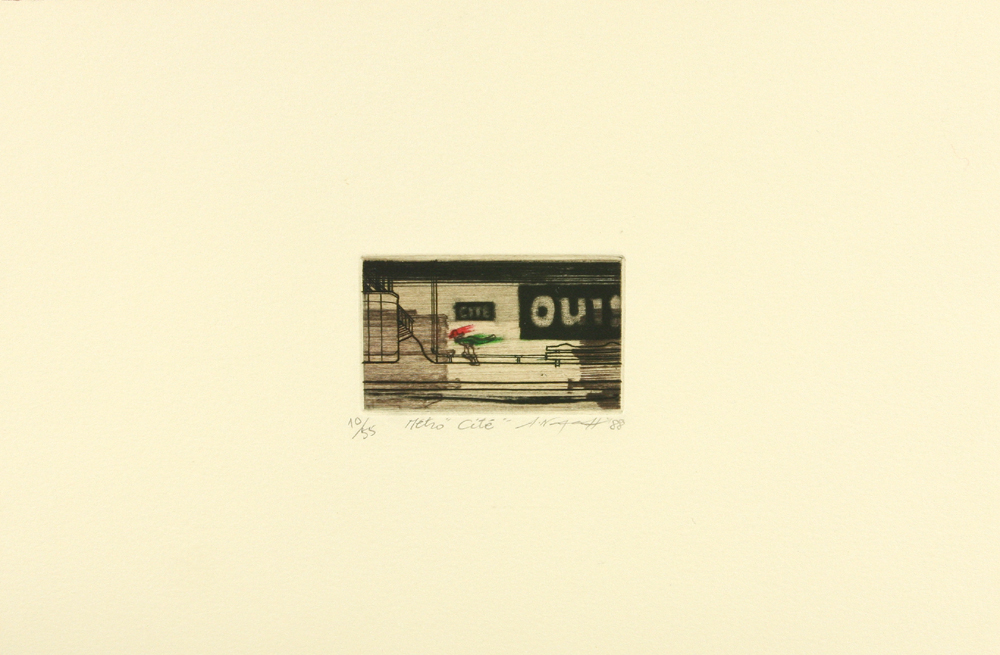 ☆ 野口明美 METRO LOUVRE エッチング 2025年最新】エッチング版画の