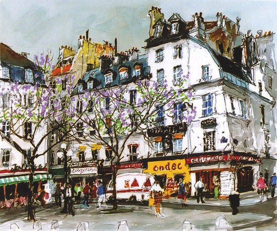 児玉 幸雄 - パリ風景 - AMM作品詳細