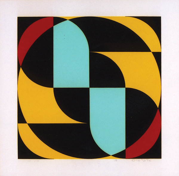 オノサト・トシノブ　アート　シルクスクリーン オノサト・トシノブ アート シルクスクリーン オノサトトシノブ版画額